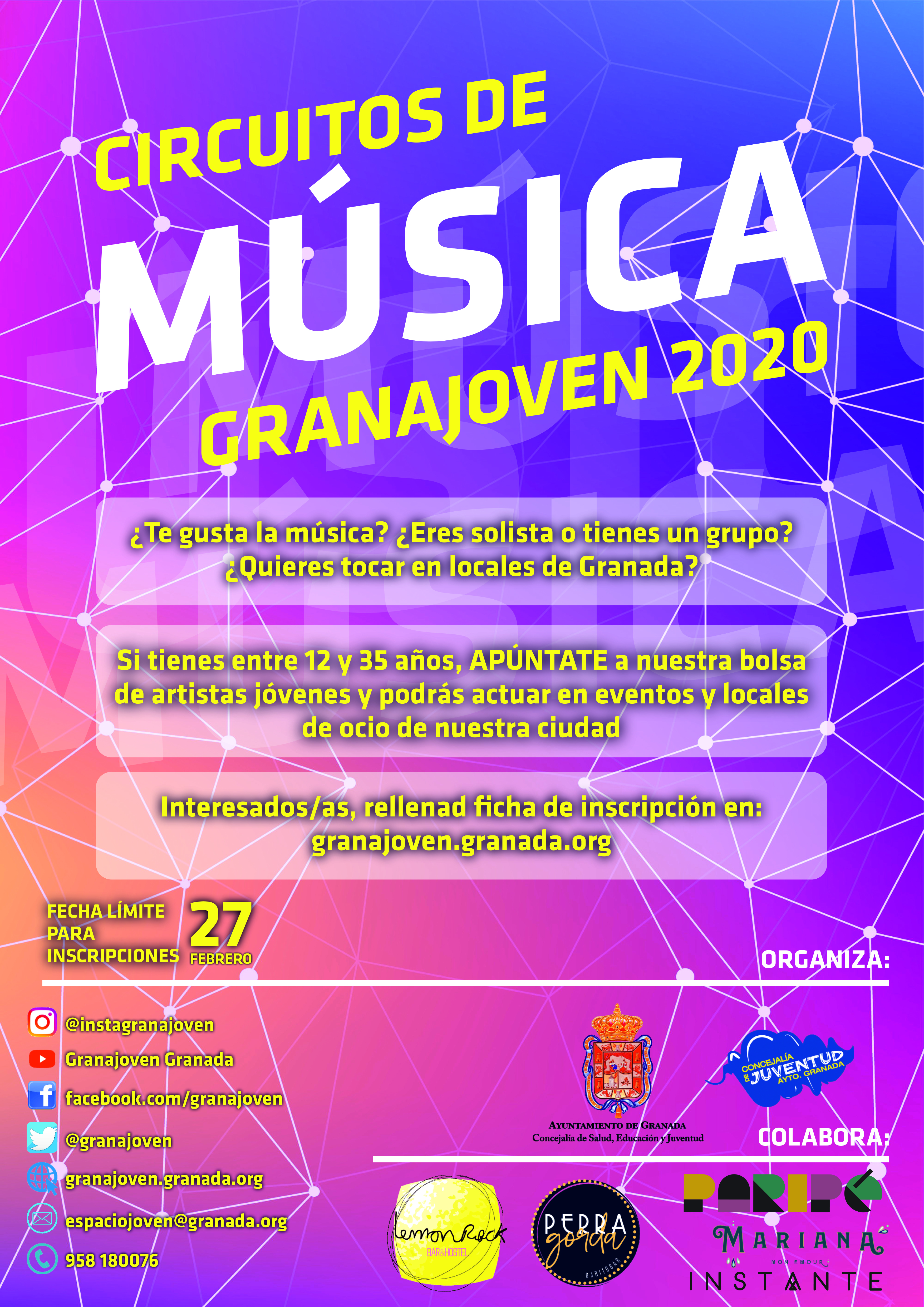 CIRCUITOS DE MUSICA GRANAJOVEN